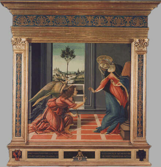 Annunciazione Di Cestello :: Botticelli Firenze 1445-1510